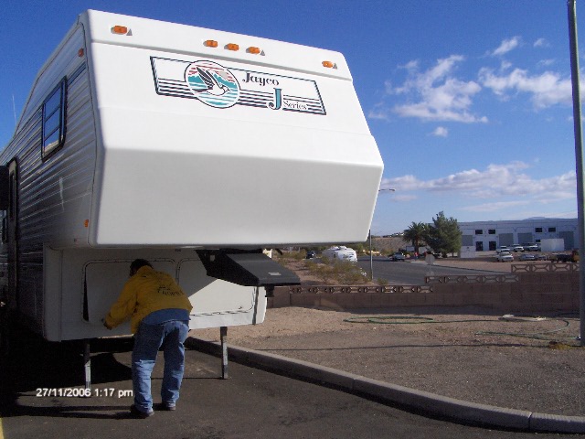 l'accroche sur le truck dit le ''Hitch''
